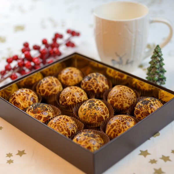 Bejgli golyó díszdobozban